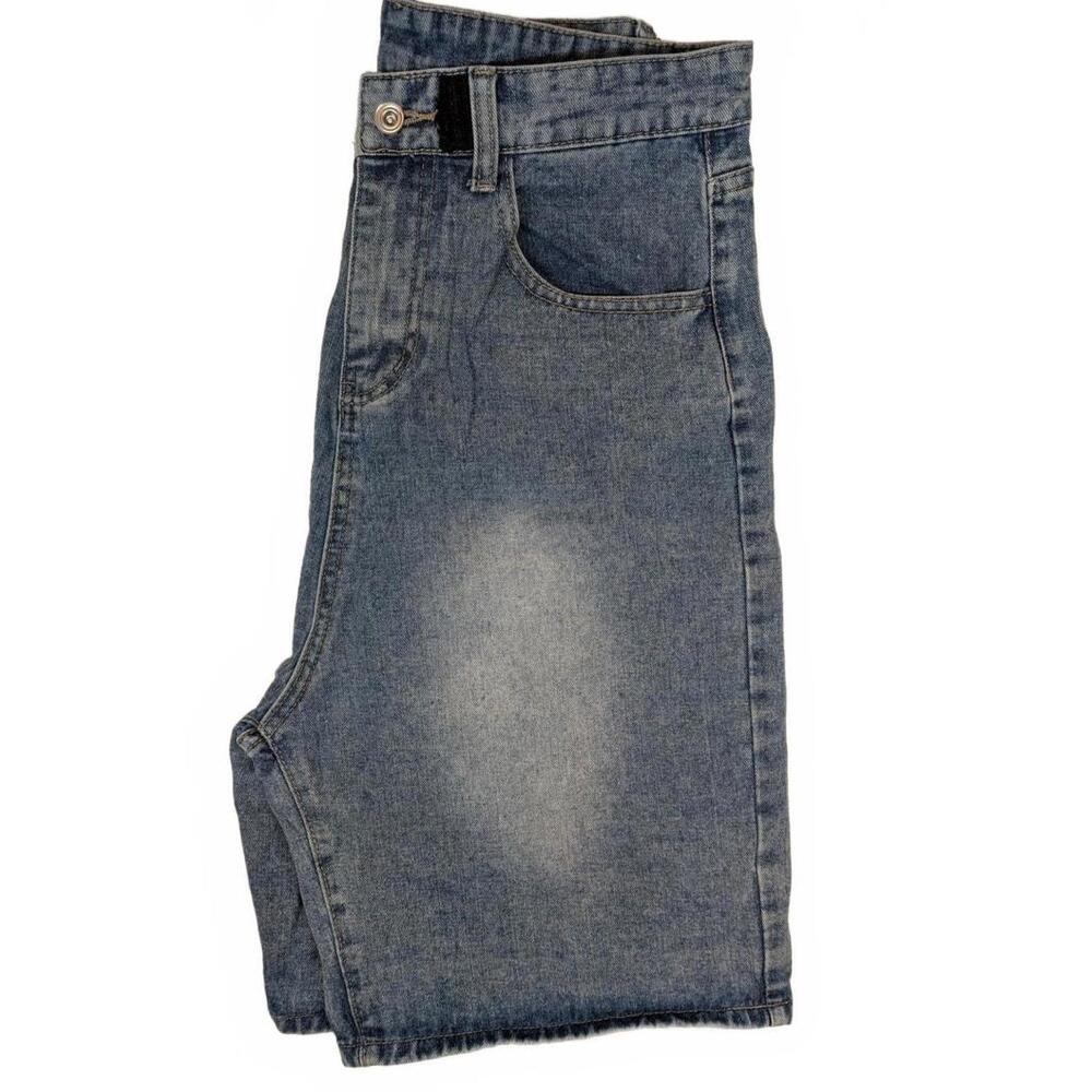 Women's Size S Classic Light Blue Denim Street Wear Baggy Jorts